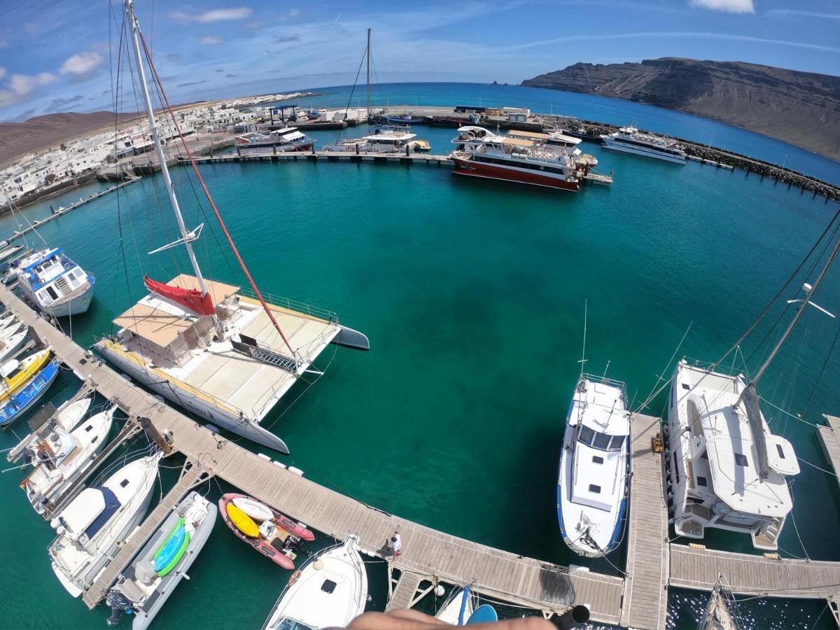 Hotel Magnifico Barco En La Graciosa Caleta de Sebo Exteriér fotografie