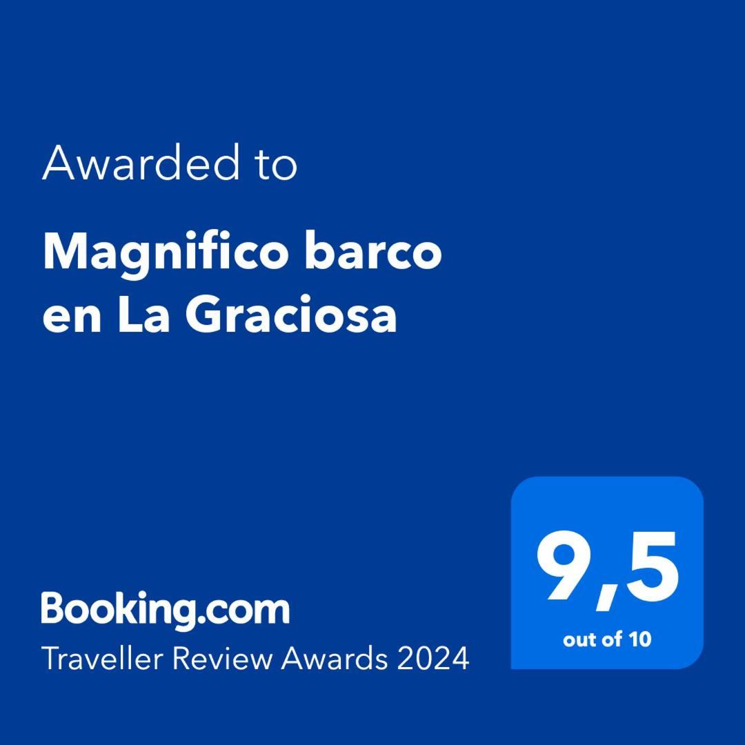 Hotel Magnifico Barco En La Graciosa Caleta de Sebo Exteriér fotografie